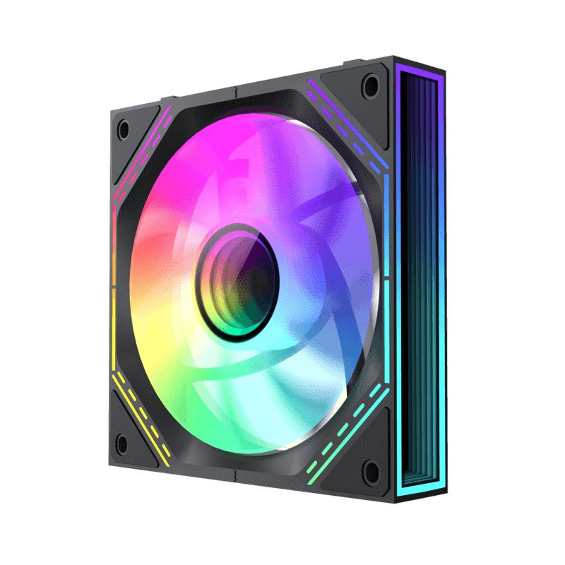 GameMax FN12A-S3I-B 120mm ARGB Case Fan (Pack of 3) GameMax FN12A-S3I-B 120mm ARGB Case Fan (Pack of 3)
